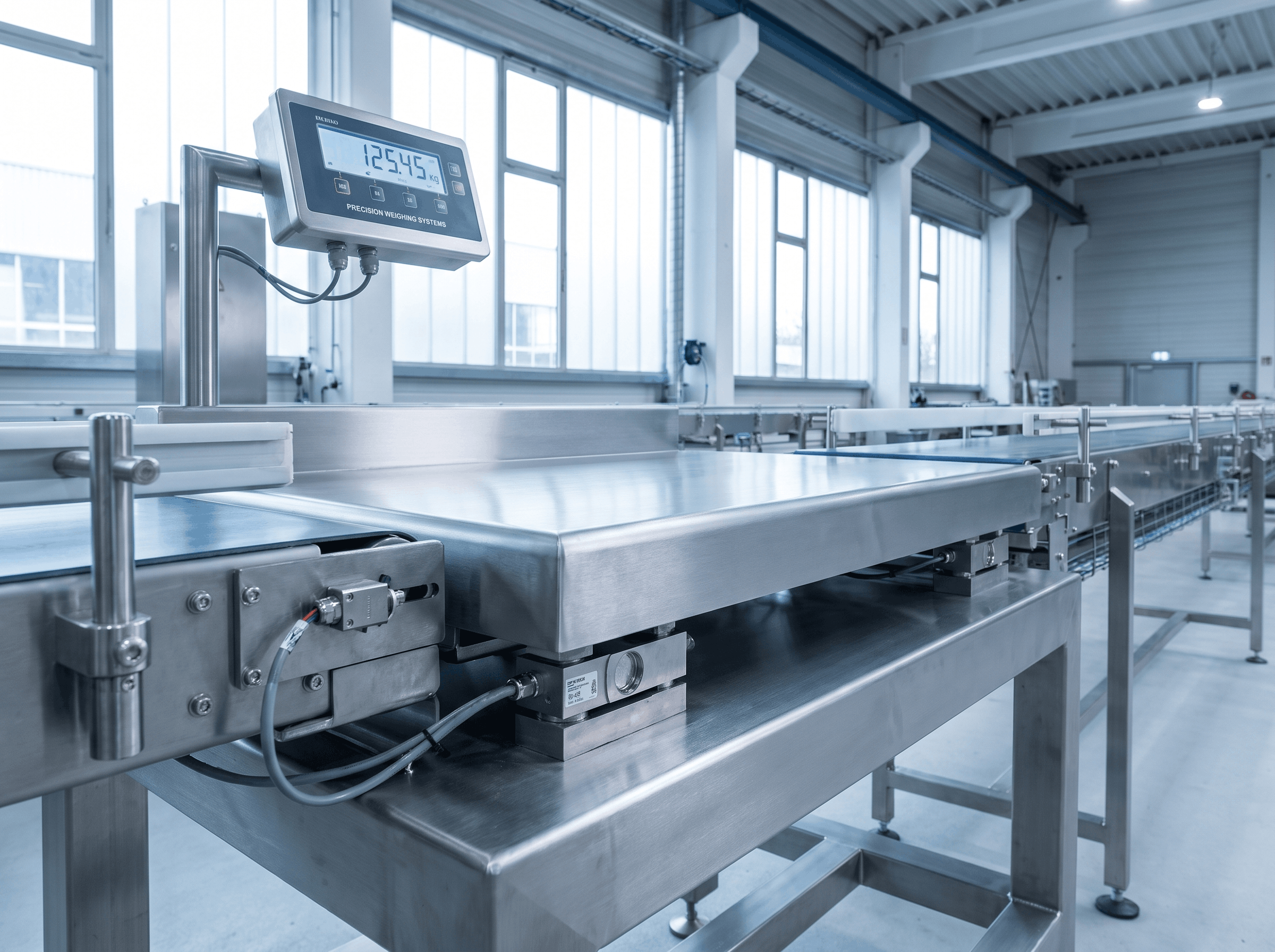 Bandwaage aus Edelstahl – Präzisionswägetechnik von FP STAHLBAU